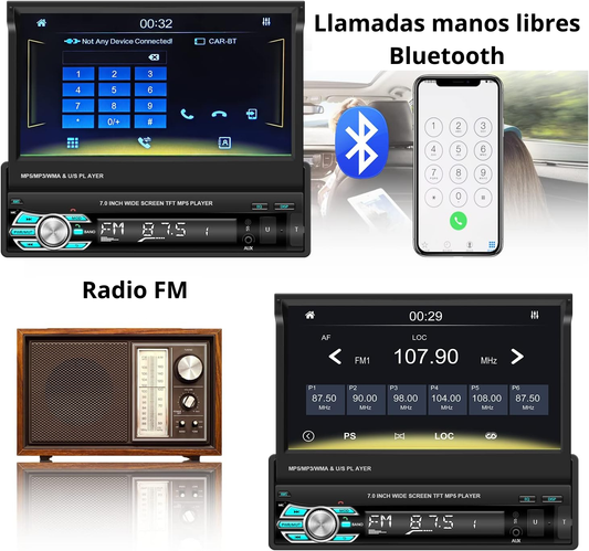 Radio táctil
