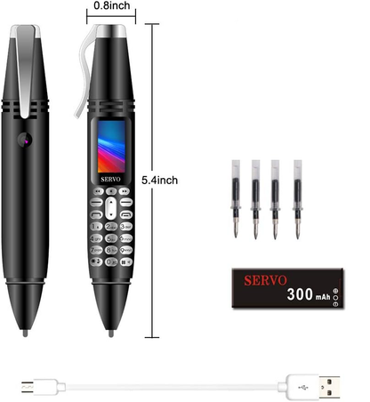 Teléfono con bolígrafo