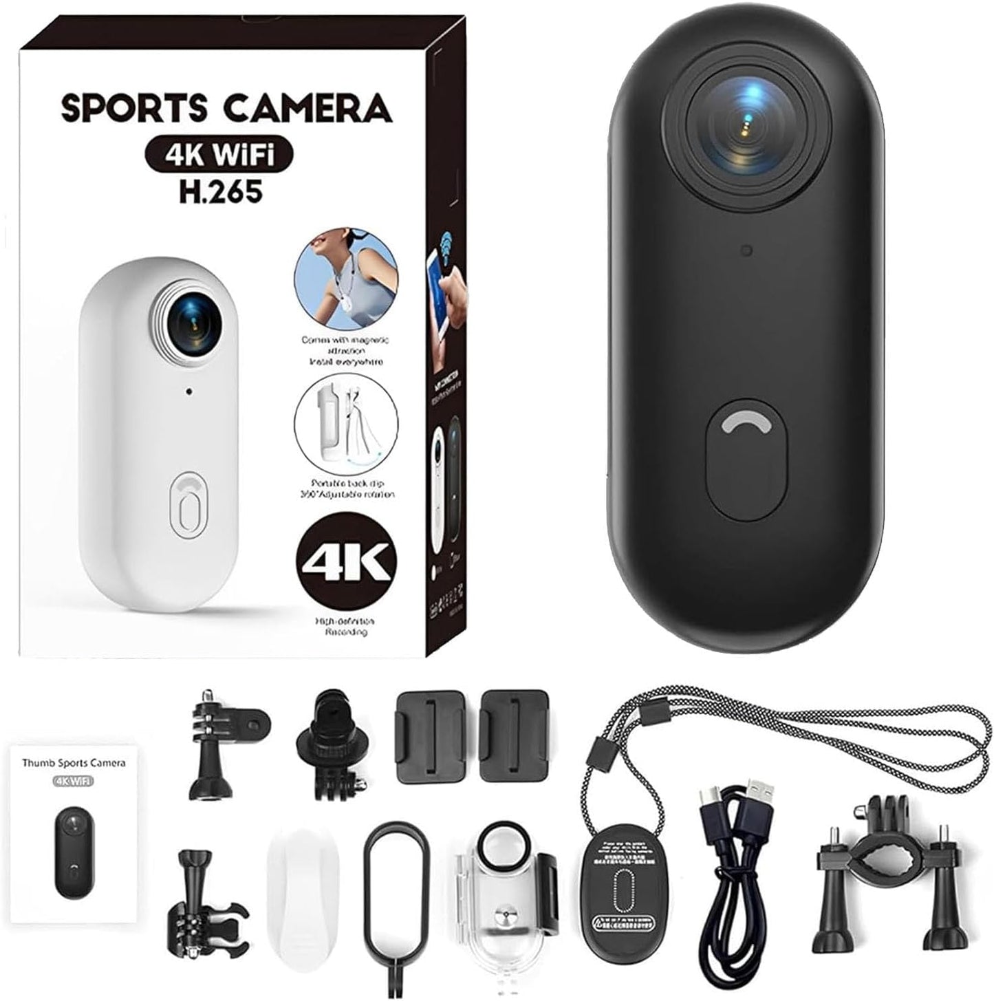 4K Portable Body Camera