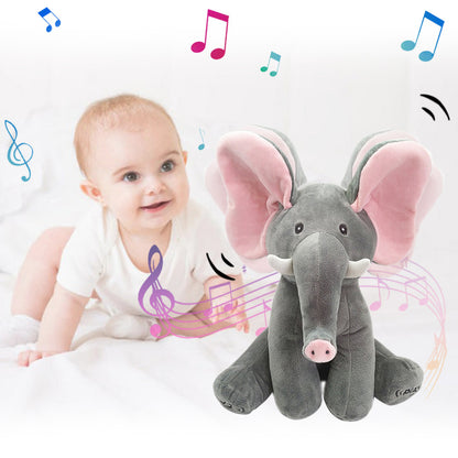Elefante de peluche parlante